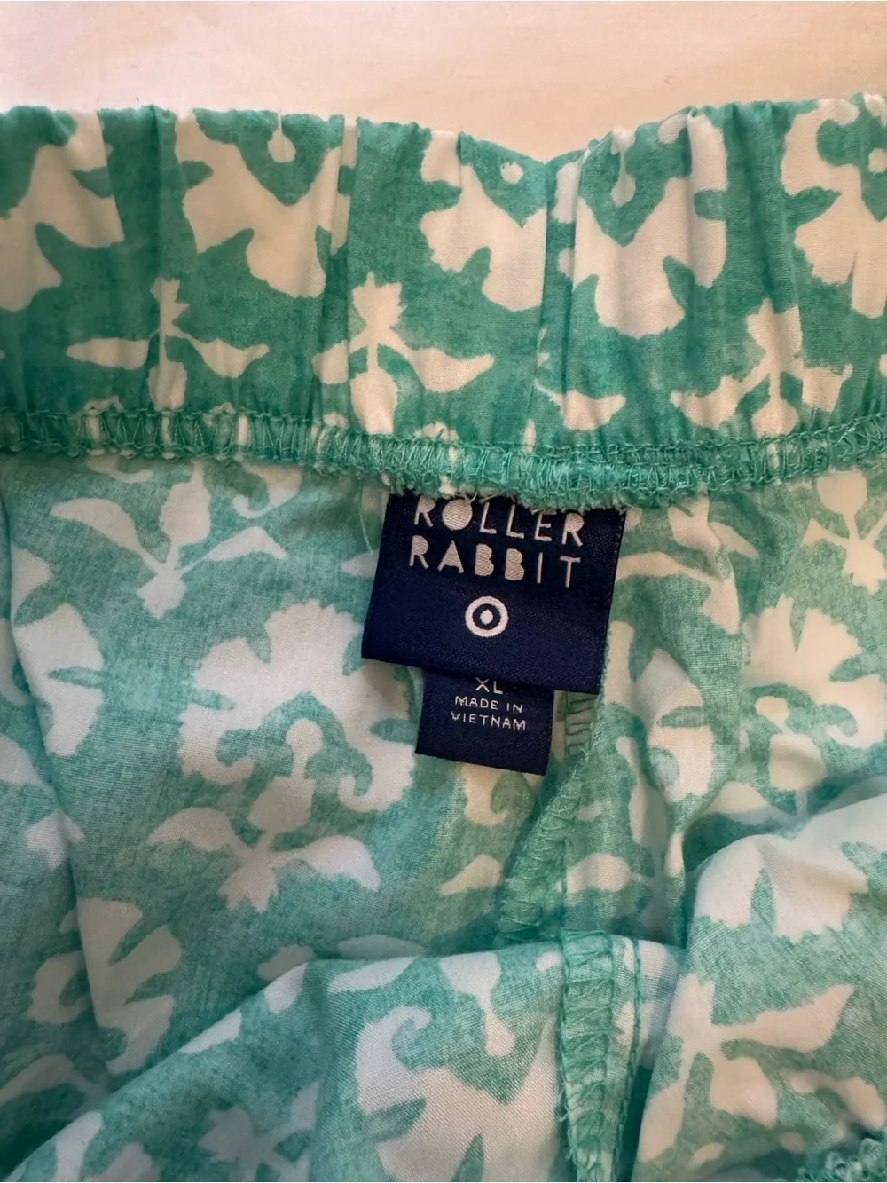 Roller Rabbit x Target Teal Floral Print Women's Shorts